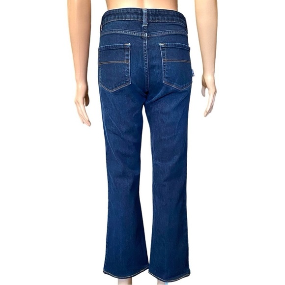 Patagonia Women’s Straight Fit Jeans Ankle Length Dark Wash Low Rise - Picture 4 of 14